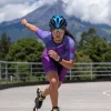 Metallic Plum skating