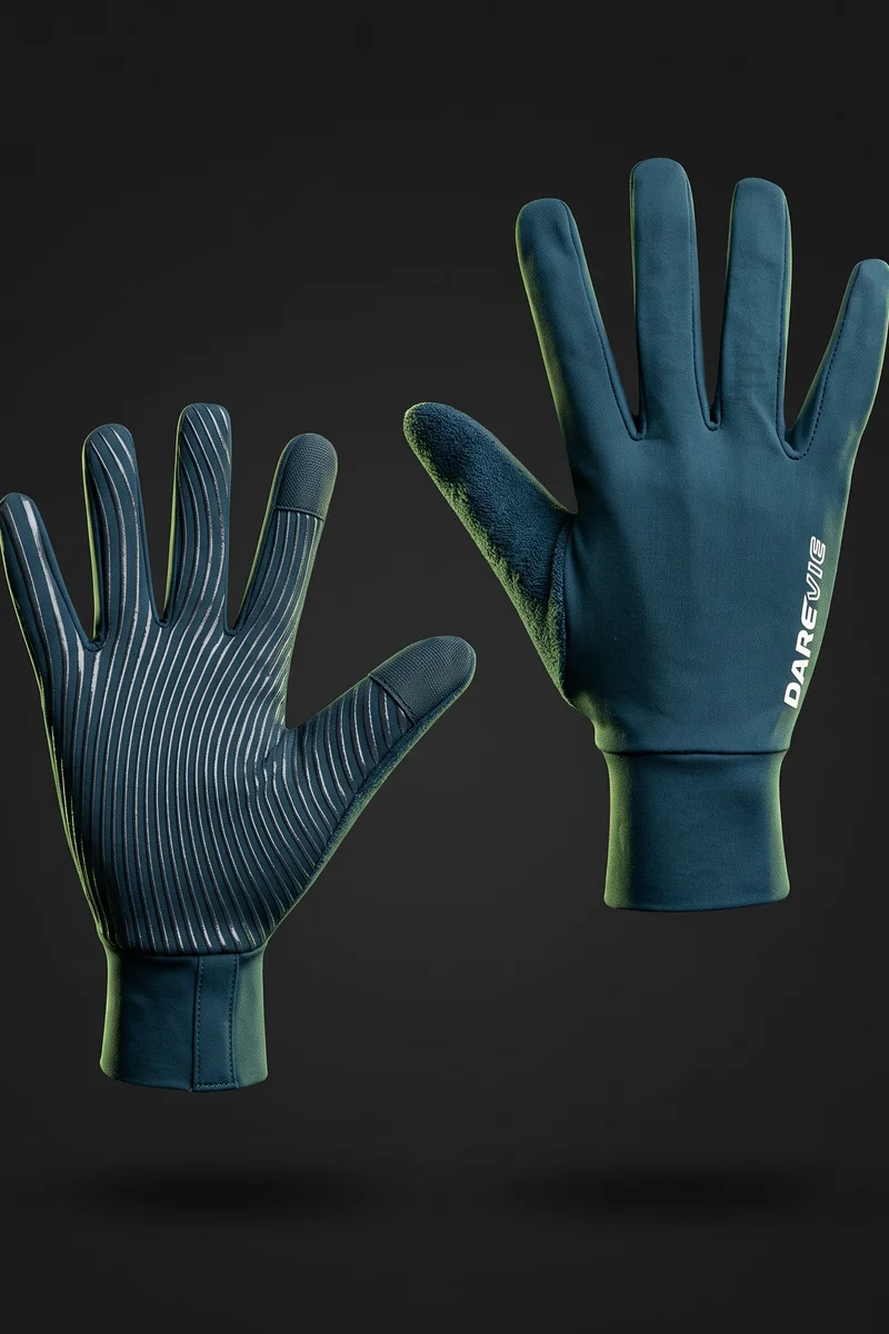 Guantes Darevie térmicos de invierno dedo largo